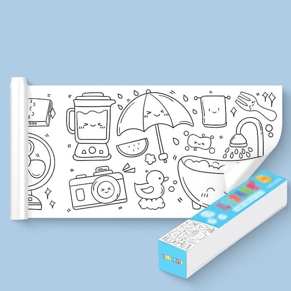 (🔥 Promotion 48% OFF)🔥🔥 Children's Drawing Roll - BUY 3 GET 10%OFF & FREE SHIPPING NOW!