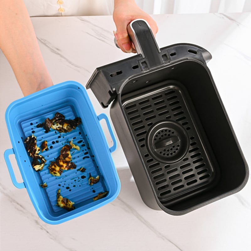 (🔥SALE-49% OFF) Foldable Air Fryer Silicone Baking Tray