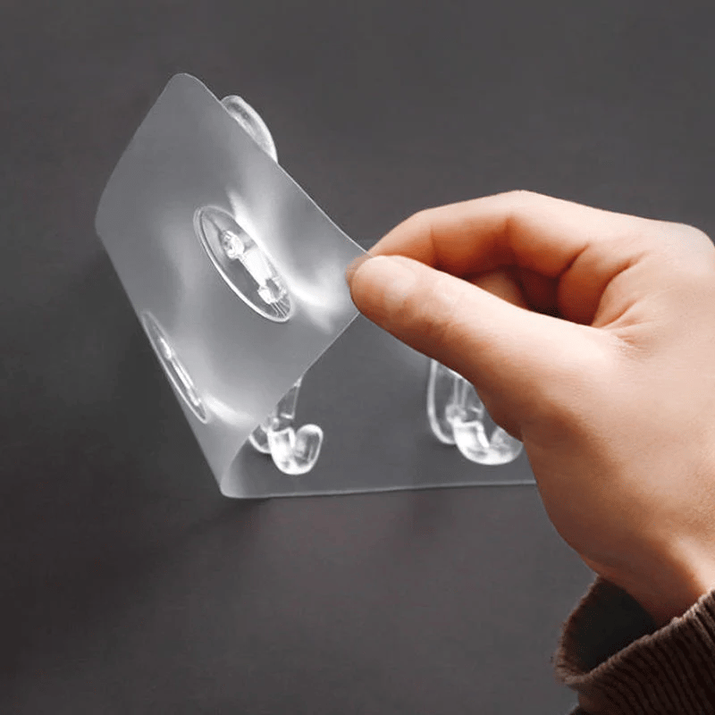 (🎉New Year Sale - 49% OFF) Multifunctional Transparent 6 Hooks ⚡BUY 2 GET EXTRA 10% OFF