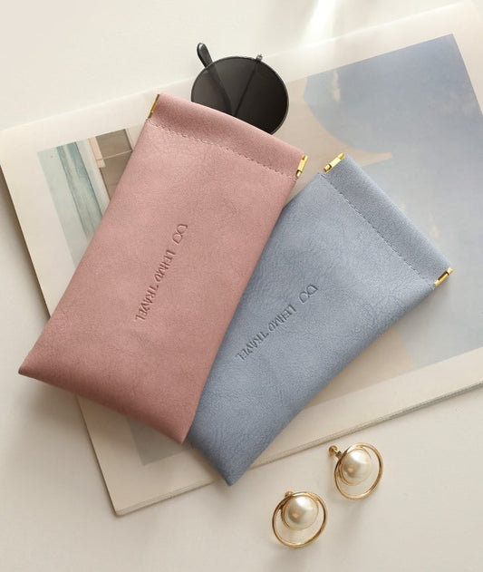 (🌷EARLY MOTHER'S DAY SALE - 48% OFF)Snap Closure Leather Organizer Pouch