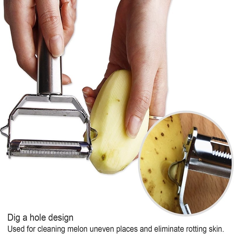 (🎁2024 New Year Hot Sale🎁)🔥  49% OFF -Stainless Steel Multifunctional Peeler